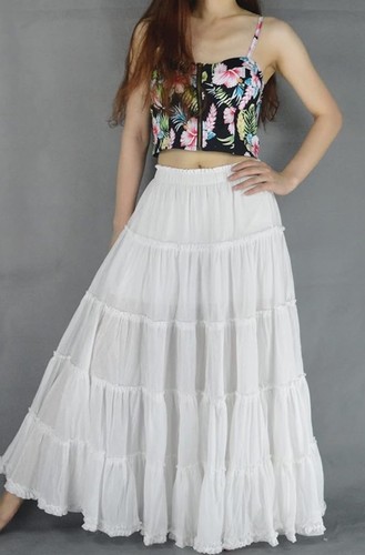 Bnwot line long white cotton - a,