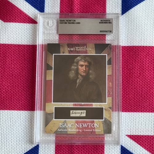 Isaac newton handwritten word - newton,