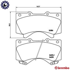 BRAKE PAD SET DISC BRAKE P 83