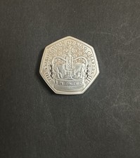 King Charles III Coronation Commemorative 50p Uncirculated