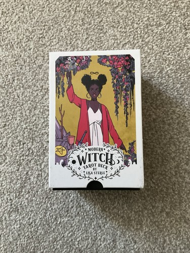 Modern witch tarot - witch, with