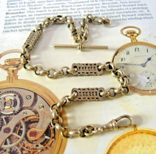 Victorian pocket watch - watch, chain
