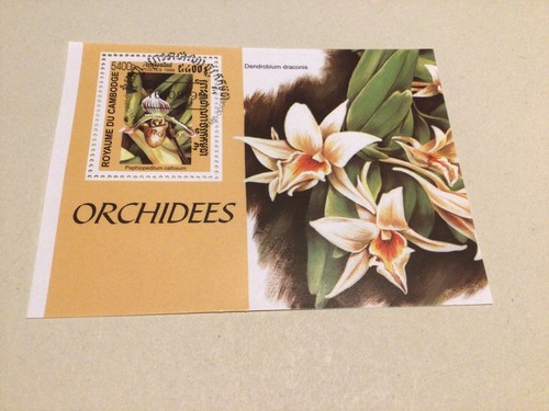 Orchids stamp sheet ref - sheet,