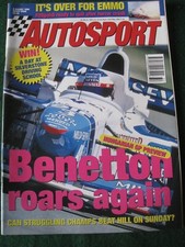 AUTOSPORT AUG 1996 BENETTON