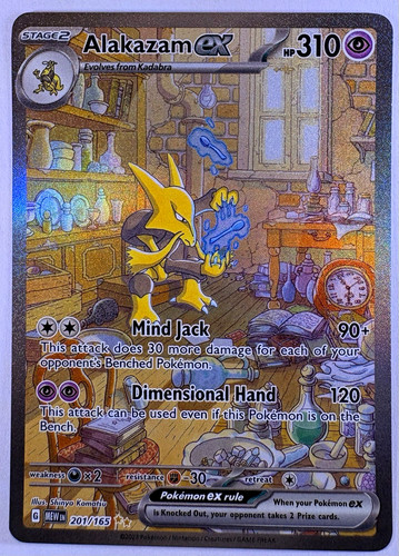 2023 pokémon alakazam - pokémon, ex