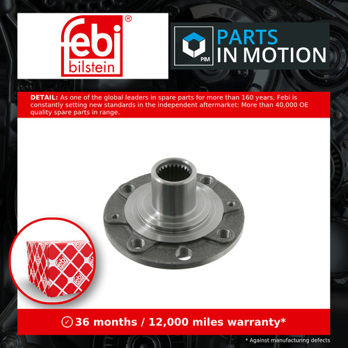 Wheel hub fits fiat punto - wheel,