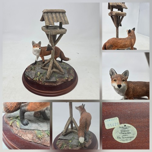 Border fine arts - border, fox