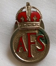 AFS. Auxiliary Fire Service