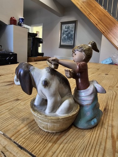 Lladro gres finish bashful - lladro,