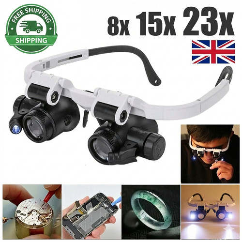 Head magnifier glasses led - glasses,
