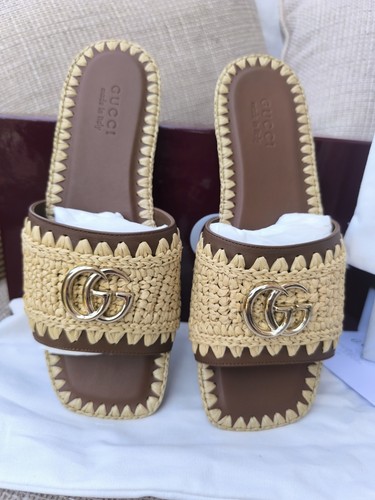 Gucci ladies raffia leather - gucci,