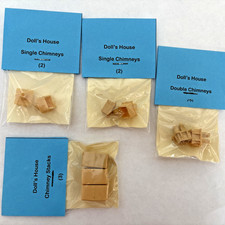 Chimney pots dolls house 9 - chimney,