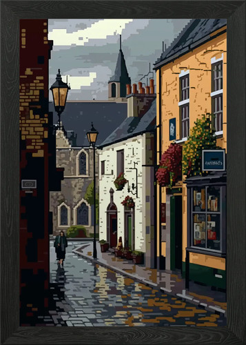 Kilkenny pixel art - pixel, wall