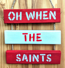 Southampton FC Inspired Wall