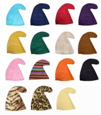 Garden Gnome Hat Curly Character Seven Dwarf Dwarves Hat Fancy Dress Stag Party