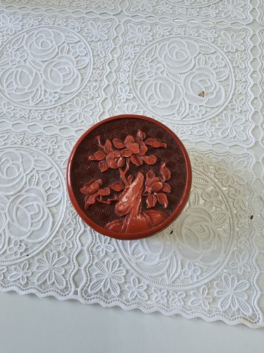 Chinese cinnabar red lacquer - chinese,