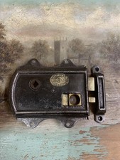 Old rim lock Vintage Antique