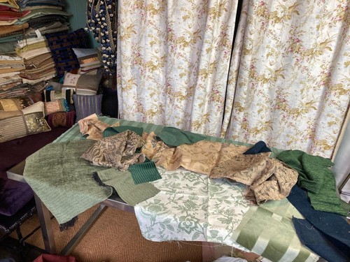 Job lot designer fabric - lot,