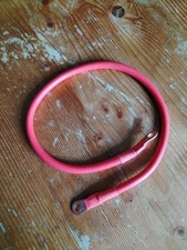 ⚡12v Battery Cable Lead Strap Red Positive 16mm 100a 24 Inch 60cm Car Camper Van