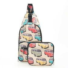 Lightweight Foldable Cross-Body Bag Camper Van  by Eco Chic