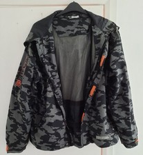 Vintage Bear USA BM2 ICE Waterproof Goggle Jacket Coat Camouflage VGC Size Large