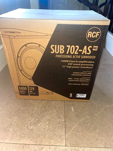 Rcf sub 702 mk3 active - sub, 702-as