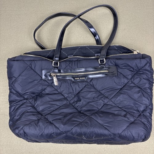 Anne klein black quilted - anne,