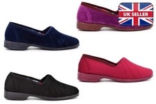 Womens Roll Top Slippers