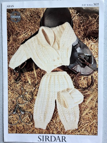 Sirdar knitting pattern 3635 - knitting,