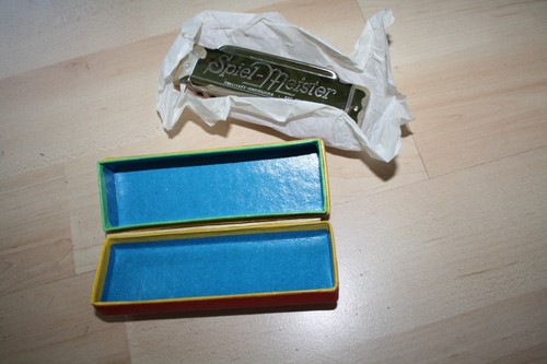 Vintage harmonica unused - vintage,