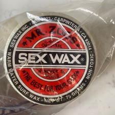 Mr. Zogs Original Sexwax Warm Water Coconut Surfboard Wax White 85g Pack of 3