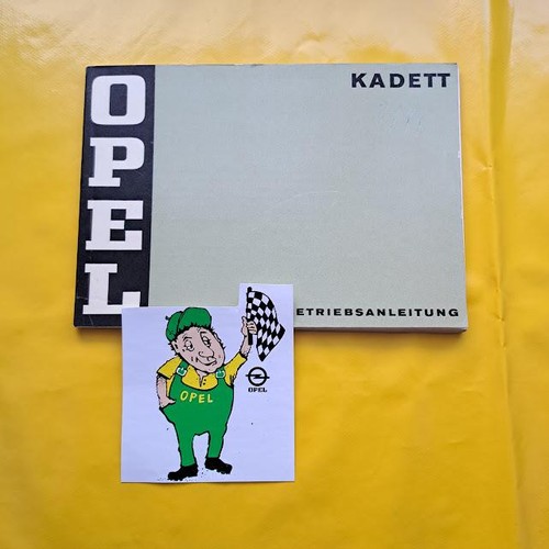 Operating instructions opel - operating,
