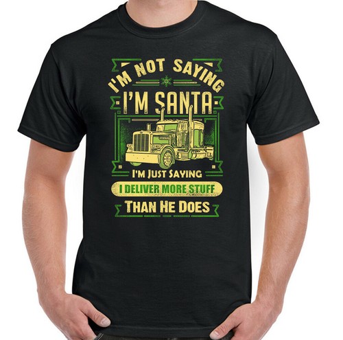 Not saying santa mens funny - saying,