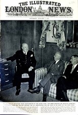 Original Old Vintage Print