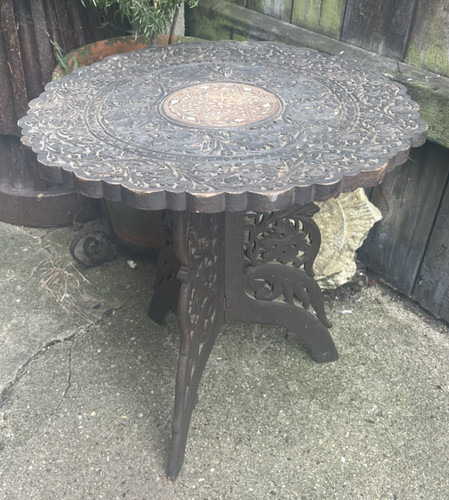Vintage folding tea - vintage, table
