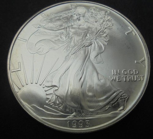 1993 walking liberty silver - 1993,
