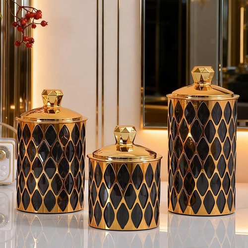 3pcs airtight food storage jar - food,
