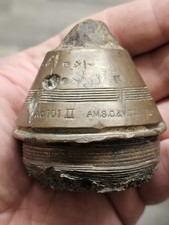 WW1 Brass Relic Paperweight Trench Art