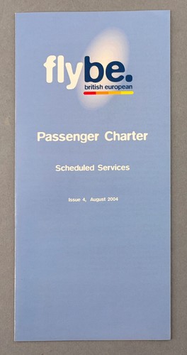 Flybe airline brochure - flybe,