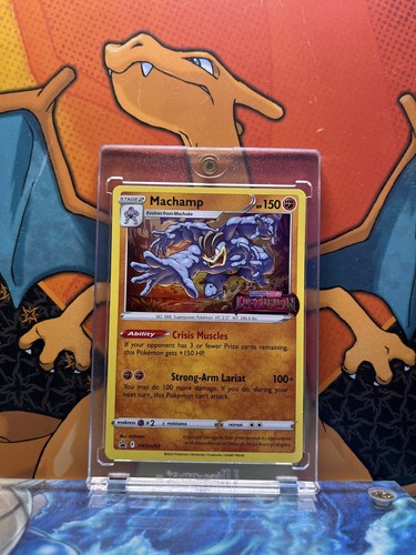 Machamp pre release holo - pre, black