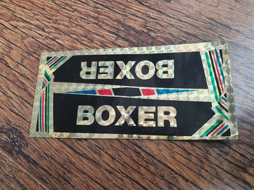Vintage boxer gold chrome - boxer,