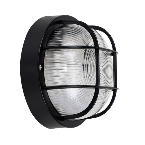 Ip44 round black - round,