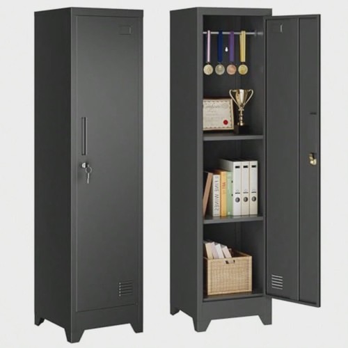 Lockable steel storage - steel, cabinet