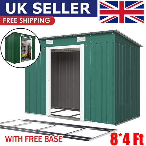 4ft metal shed garden - metal,