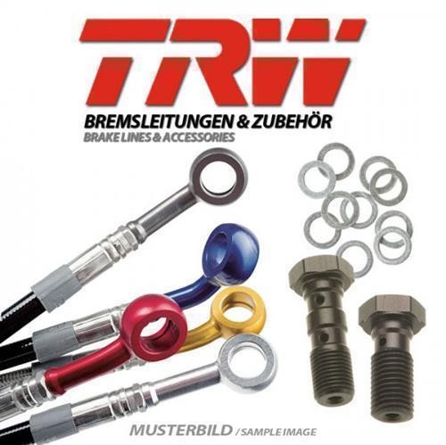 Trw steel braided kit - braided,