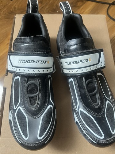 Muddyfox black cycling shoes - muddyfox,