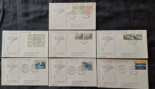 Faroe islands 1975 rare cachet - faroe,