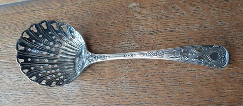 Vintage sugar sifter spoon - sugar,