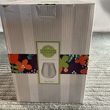 Scentsy Aqua Glow Glass Warmer