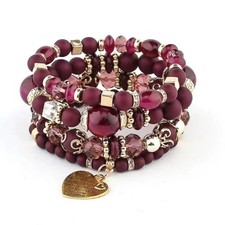 4Pcs Crystal Bead Bracelets